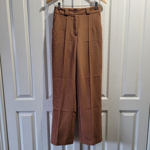 Straight leg dress pants
